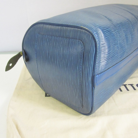 Louis Vuitton Speedy 30 Epi Blue ADD'L LISTING - Picture 3 of 8